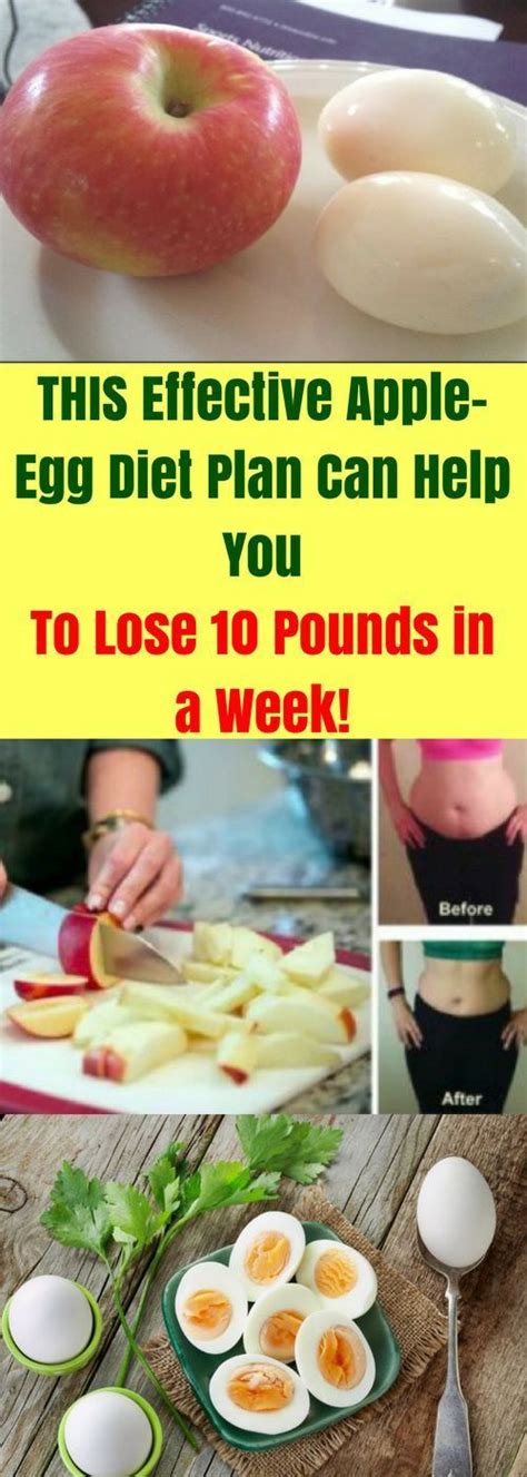 Making those changes can promote. Let Start Slim Today: This Effective Apple-Egg Diet Plan ...