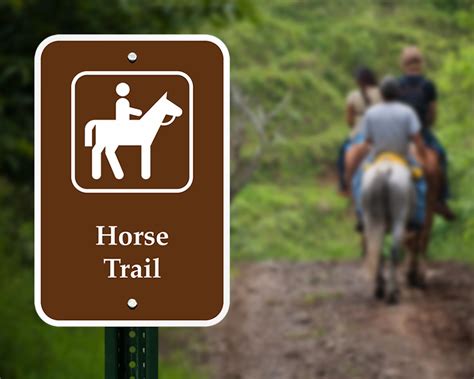 Horse Trail Signs