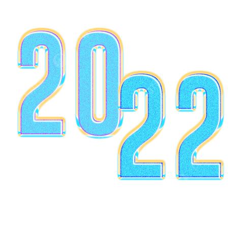 รูปข้อความใหม่ 2022 Png ตัวเลขภาพตัดปะ ปีใหม่ 2022 ฟรี Psdภาพ Png