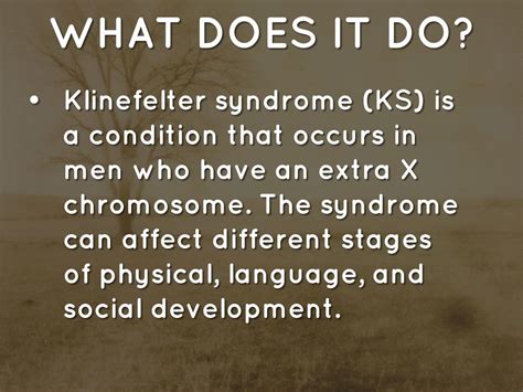 Klinefelter Syndrome By Jadelyn Didier