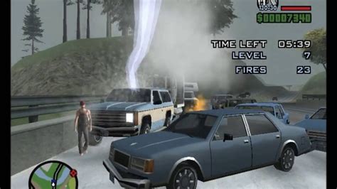 Fire Truck Mission Gta San Andreas Youtube