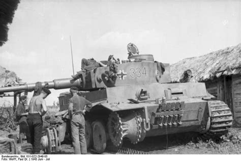 German Tiger I Soviet Union June July Tiger Ii Mg Army