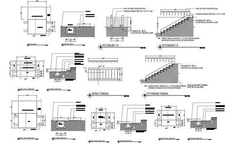 Rcc Planter Box And Staircase Design Dwg File Cadbull