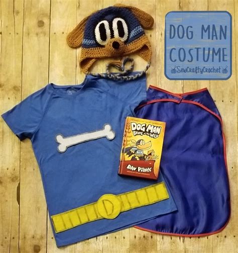 Dog Man Book Character Parade Costume Sew Crafty Crochet