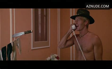 Paul Hogan Sexy Shirtless Scene In Crocodile Dundee