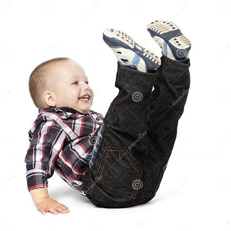 Little Boy With Legs Up Stock Image Image Of Gymnastics 66411223