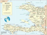 Large detailed road and administrative map of Haiti. Haiti large ...
