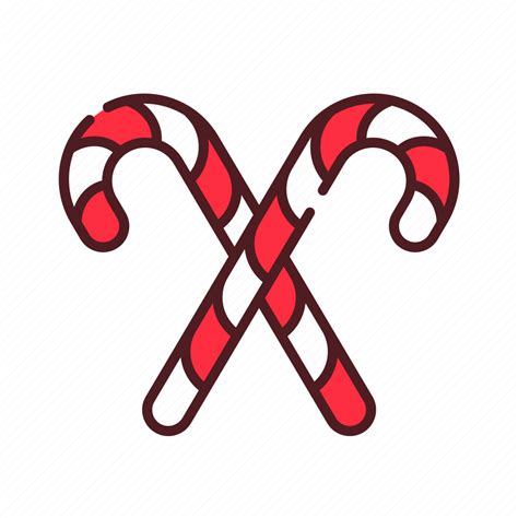 Candy Candy Cane Cane Christmas Decoration Sweets Xmas Icon