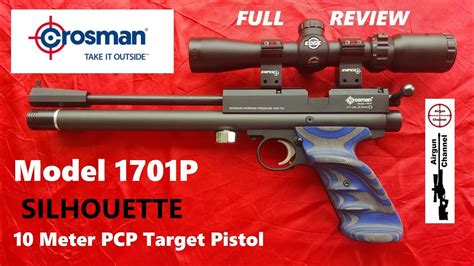 Crosman 1701p Full Review Silhouette Target Pcp Pistol Youtube