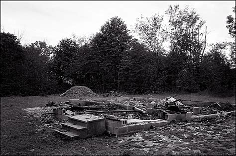 Fulfilling his dreams of being a great soccer player. The burned remains of my grandparents house | Photograph ...
