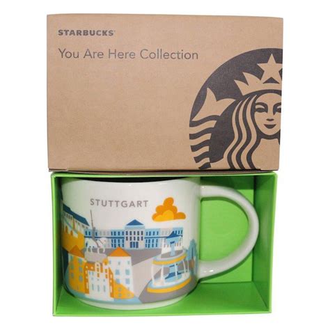 Starbucks You Are Here Collection Germany Stuttgart Ceramic Coffee Mug