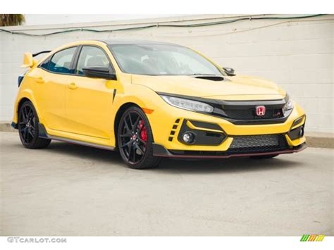Limited Edition Phoenix Yellow 2021 Honda Civic Type R Limited Edition