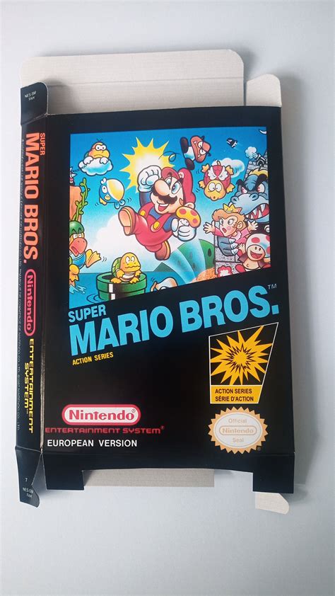Nintendo Nes Super Mario Bros Box Ubicaciondepersonas Cdmx Gob Mx