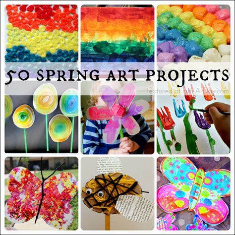 Absolutely Beautiful Spring Art Projects For Kids To Make Spring Art