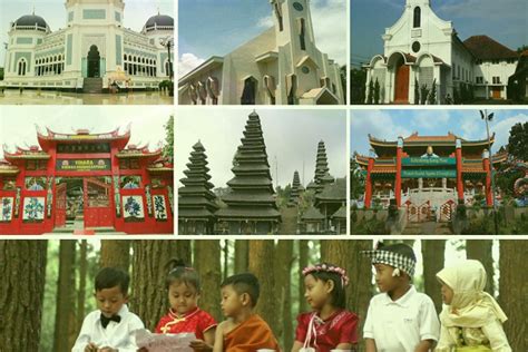 Keberagaman agama dan kepercayaan perhatikan gambar tempat ibadah agama di indonesia. Indahnya Keberagaman Agama dan Suku yang Menyatukan ...