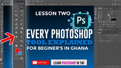 Lesson Two Adobe Photoshop Tutorial Every Tool In The Tool Panel