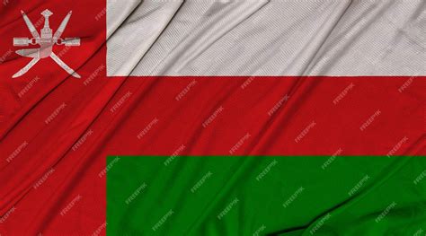 Premium Photo Oman Realistic 3d Textured Waving Flag
