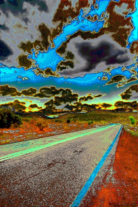 Psychedelic Highway Photograph By David Patterson Fine Art America