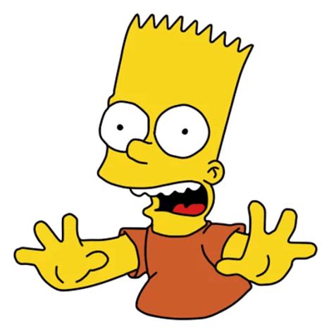 Bart Simpson In Headphones Listening Music Sticker Sticker Mania