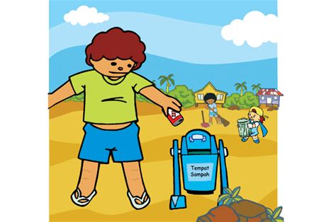 Pemisahan sampah membantu penanganan sampah dikarenakan keduanya memiliki karakteristik yang berbeda. Buang sampah sembarangan clipart » Clipart Station