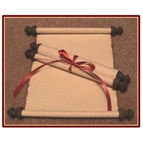 8 12 X 11 Declaration Of Independence Rolled Scroll Scrolls