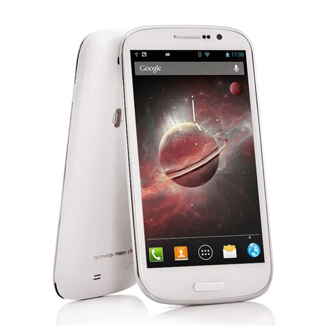 Thl W8 Lite 5 Inch Ips Screen Android 41 Phone White 12ghz Quad