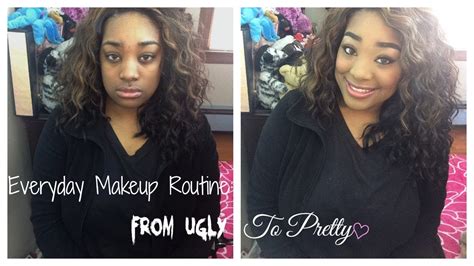 Everyday Makeup Transformation From Ugly To Pretty♡ Youtube