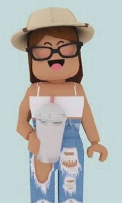 Roblox Gfx Girl With Brown Hair