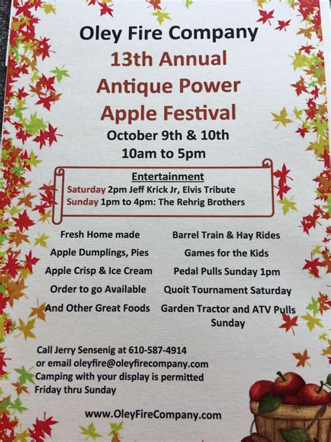 Oley Apple Festival 2021 Garden Tractor Forums