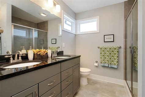 Your first step should be designing the bathroom layout. Bathroom layout | House floor plans, Contemporary house ...