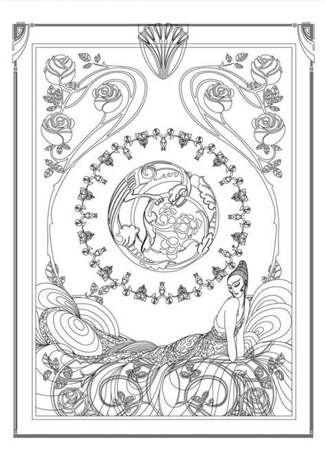 Get This Art Deco Patterns Coloring Pages For Grown Ups Usdn56
