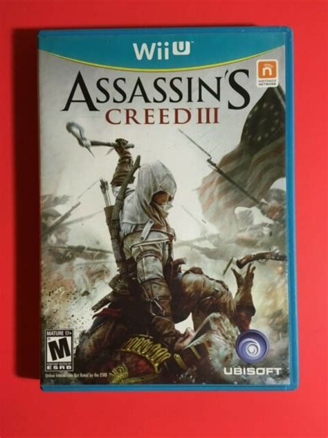 Assassin S Creed III Nintendo Wii U 2012 For Sale Online EBay
