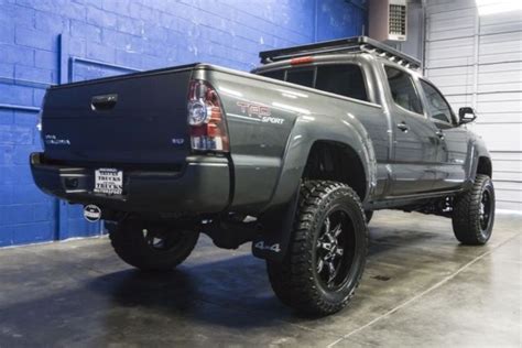 2013 Toyota Tacoma Trd Sport 4x4 4l V6 Lifted Crew Cab Truck With Roof Rack