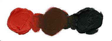 Looking at their placement on the rgb color wheel, when red and green are mixed together. Oil Painting Tips Part 2: Mixing Colors to get Brown and Black