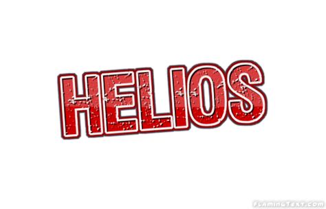 Helios Logo Herramienta De Diseño De Nombres Gratis De Flaming Text