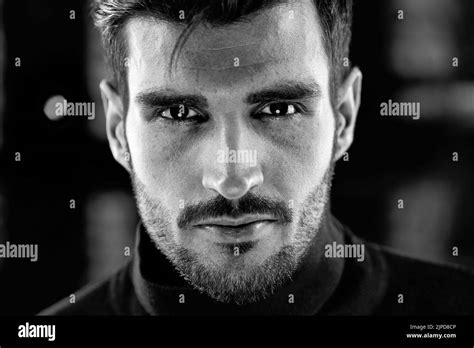 One Person Man Male Men Black And White Stock Photos And Images Alamy