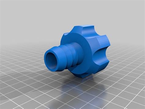 Garden Hose To 12 Barb Connector By Chaceb94 Thingiverse 3d