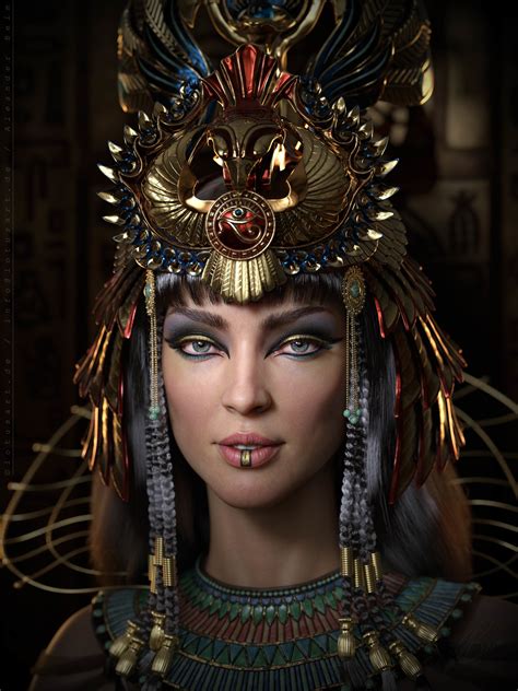 Cleopatra By Lotusart Character Art 3d Cgsociety