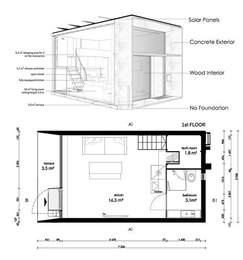 Concrete Sustainable Prefab Koda By Kodasema Mini House Prefab