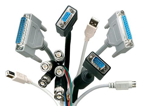 Types Of Computer Cables Types Of