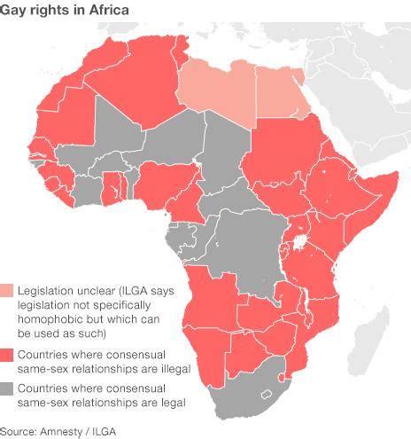 Gay Rights Africa Map Gretna Hildegaard