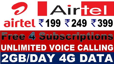 Every unlimited data plan also includes unlimited talk time and text. Airtel Prepaid Recharge Plans & Offers List 2019 | Airtel ...