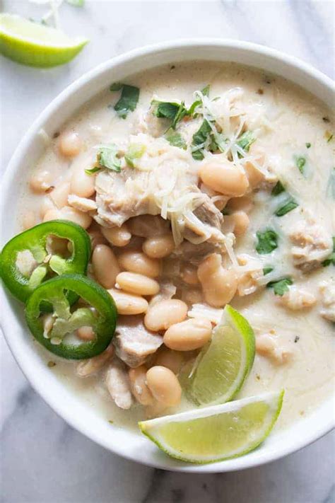 We will put the printable version in as soon as it's available. Creamy White Chicken Chili | The Recipe Critic