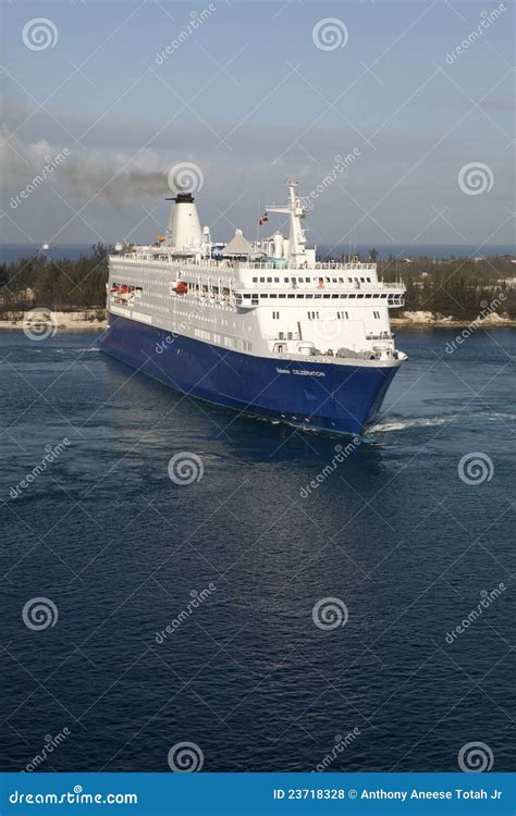 Bahamas Celebration Cruise Ship Editorial Stock Photo Image Of