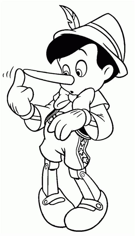 Free Printable Pinocchio Coloring Pages For Kids Cartoon Coloring Pages