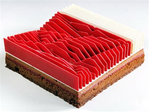 Dinara Kasko Jose Margulis Create Geometrical Kinetic Tarts Out Of 3d Moulds Chocolate