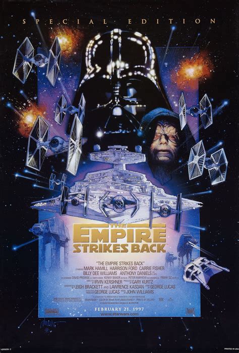 The Empire Strikes Back Movie Poster Digital Download Space Etsy Uk