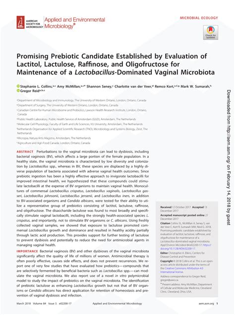 Pdf Evaluation Of Lactitol Lactulose Raffinose And Oligofructose Hot