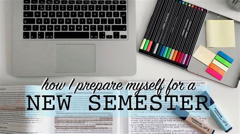 HOW TO PREPARE A NEW SEMESTER YouTube