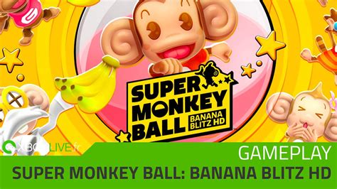 Gameplay Xbox One Super Monkey Ball Banana Blitz Hd Youtube